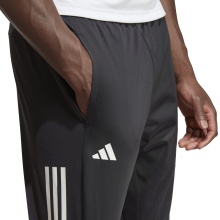 adidas Tennis-Trainingshose 3-Streifen Knitted Pant (Aeroready) 2023 schwarz Herren